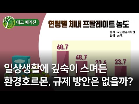 [에코매거진] 일상생활에 깊숙이 스며든 환경호르몬, 규제 방안은 없을까?  / YTN 사이언스