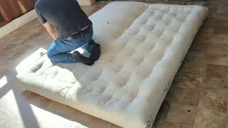 Green Cotton &  Wool Boulder Dreamton Mattress