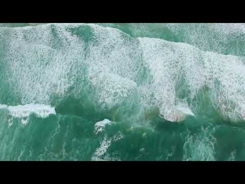 Drift Away: Ocean Serenity | Soothing Drone Views & Calming Ocean Waves Soundtrack | 4K Relaxation