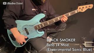 Video thumbnail for 【Ikebe B-Sound Check】BLACK SMOKER Beta J4 Mod.(Experimental Sonic Blue)【試奏動画】 by Ikebe Channel｜池部楽器店
