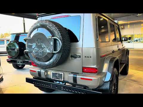 The new Mercedes-AMG G 63 4x4² | Walk Around #gclass #mercedesamg #g63amg