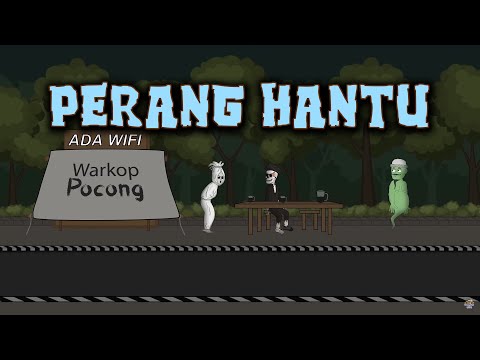 Ghost War - Warganet Life - Funny Cartoon Horror Animation