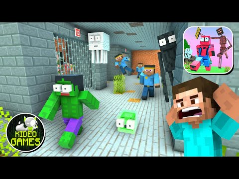 Monster School: PRISON ESCAPE CHALLENGE - Minecraft Animation