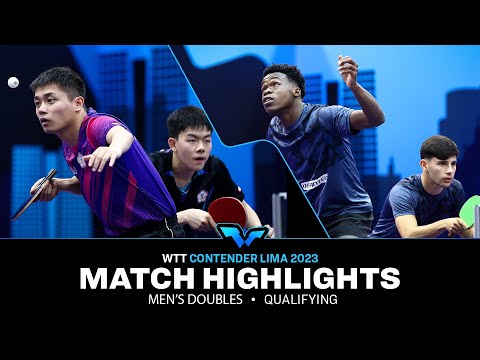 John Oyebode vs Peng Wang-Wei | MS Qual | WTT Contender Lima 2023