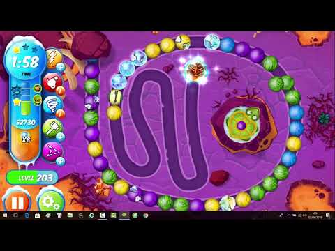 oka WWoka Marble Shooter level 201-205 - Game mini