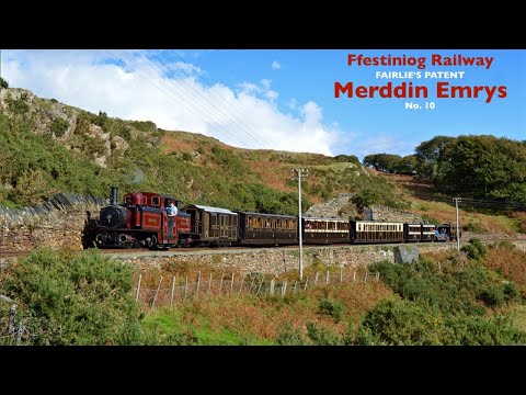 Ffestiniog Railway Double Fairlie No. 10 Merddin Emrys