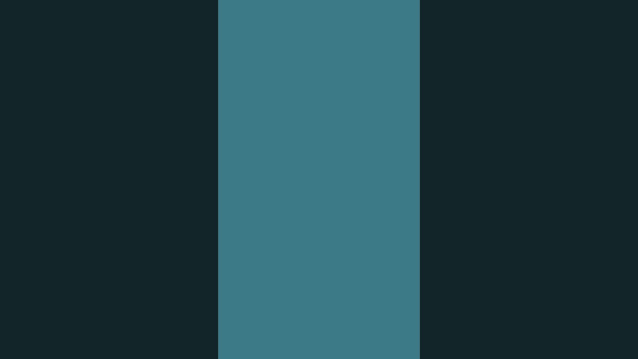 Teal Blue Color Screen