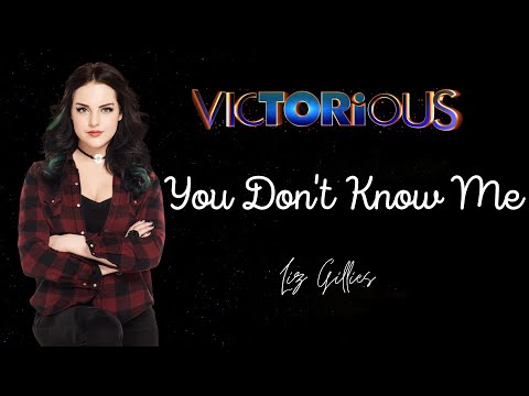 You Don't Know Me ( from "Victorious" ) karaoke- Liz Gillies l Karaoke Dokie