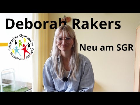Neu am SGR: Deborah Rakers | Städtisches Gymnasium Rheinbach
