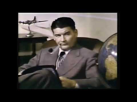 Pan Am Film: "The Double-Decker 'Strato' Clipper," promoting the Boeing 377 Stratocruiser (1950)