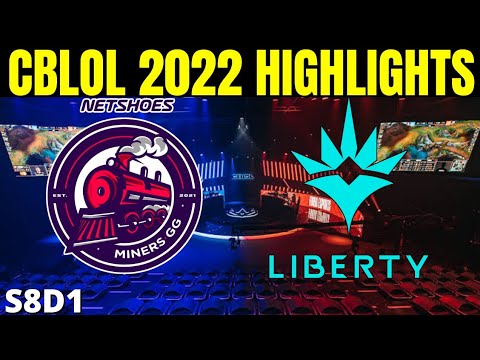 NMG x LBR HIGHLIGHTS | CBLOL 2022 : 1° Etapa S8D1 - NetShoes Miners x Liberty | Burstados