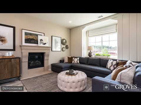 Devonshire New Home Plan at The Groves at Rice Ranch