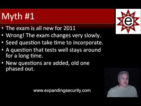PainPill#39 CISSP ISSMP ISSAP Exam myths.mp4