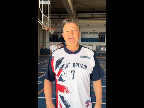 FIMBA XI Maxi Basketball European Championship, Malaga - Pre match interview - GB v Uruguay