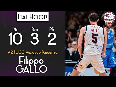 Filippo Gallo - MVP Highlights - Assigeco Piacenza vs Agrigento