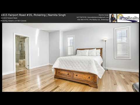 1815 Fairport Road #35, Pickering | Namita Singh