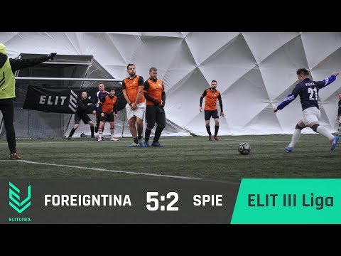 FOREIGNTINA 5:2 SPIE - ELIT III Liga [ZIMA 2018]
