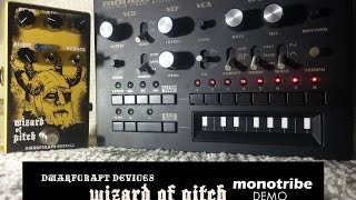 Video thumbnail for Dwarfcraft WIZARD OF PITCH - Monotribe demo by Pedals Fusion