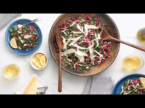 Kale and Winter Greens Caesar Salad Recipe