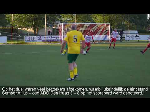 90 jarige Semper Altius tegen Oud ADO Den Haag