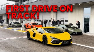 First Time Driving Lamborghini Revuelto On Track In Italy!