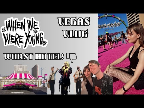 My experience at WWWY Festival 2025 & staying at the worst hotel ever | Vegas vlog #wwwy