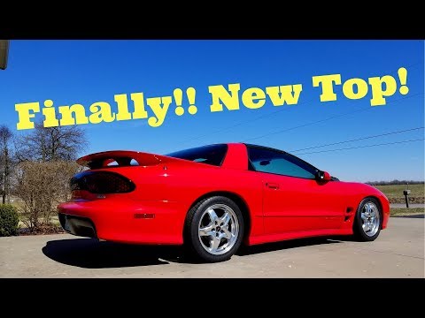 How to Replace bubbling sail panel or Top Trans Am Firebird Camaro