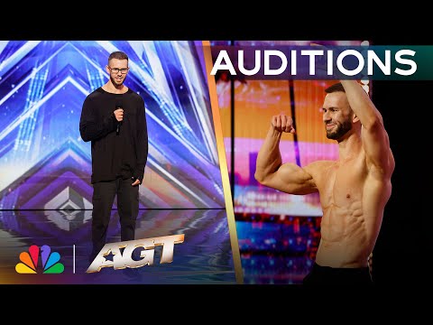 Mike Munz’s Insane Muscle Movements Leave Simon Cowell SPEECHLESS! | AGT 2025