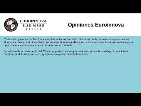 Cursos Youtube Online Euroinnova