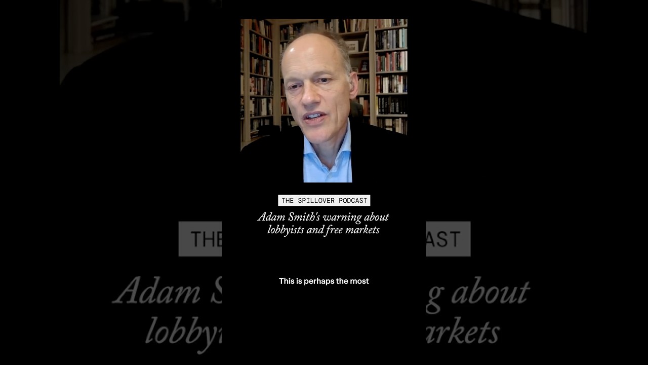Adam Smith's warning about lobbyists and free markets