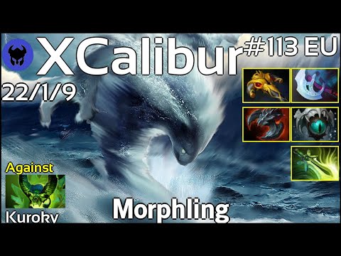 XCalibur [SNG] plays Morphling!!! Dota 2 7.21