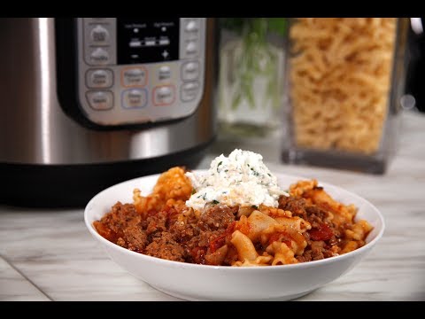 Instant Pot Hearty Lasagna Soup