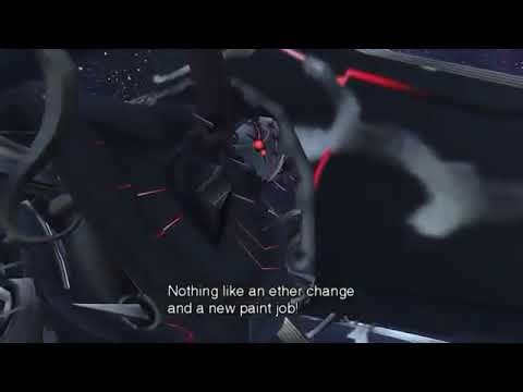 Xenoblade Chronicles: the faced mechon flying to alcamoth cutscene
