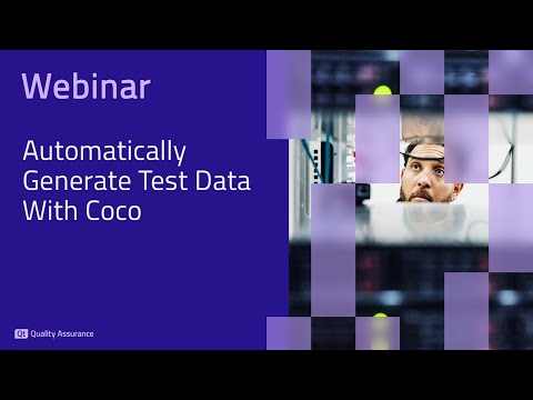 Webinar: Automatic Test Data Generation With Coco