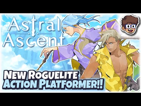 NEW ACTION PLATFORMER ROGUELITE!! | Let's Try: Astral Ascent | #ad