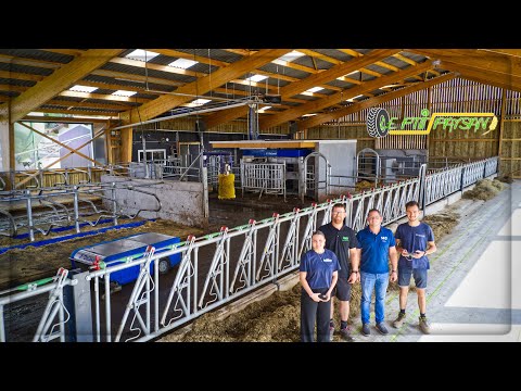 🐮Un Bâtiment Tout Neuf 100% ROBOTISÉ DELAVAL ! 🔵🦾 Groupe Ackermann 🔵🔴