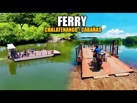 LO MAS NUEVO, Atravesamos de Chalatenango hacia Cabañas en Ferry en EL Salvador!