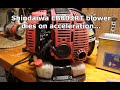 Shindaiwa EB802RT Backpack Blower Dies On Acceleration