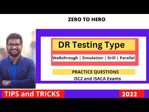 BCP Disaster Recovery Plan Testing Practice Questions ISC ISACA