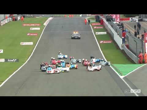 Molson Group British Sidecar Championship, Donington Park, Race 2 highlights
