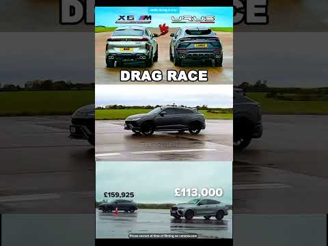 BMW X6M VS Lamborghini URUS DragRace #shorts #bmw #x6m #lamborghini #urus #dragrace
