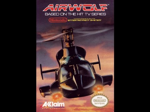 Airwolf gameplay (NES Classics)