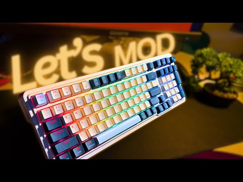 Gasket + Knob + Easy Teardown = Redragon Eisa K686 Pro Review | Trimode Wireless Mechanical keyboard