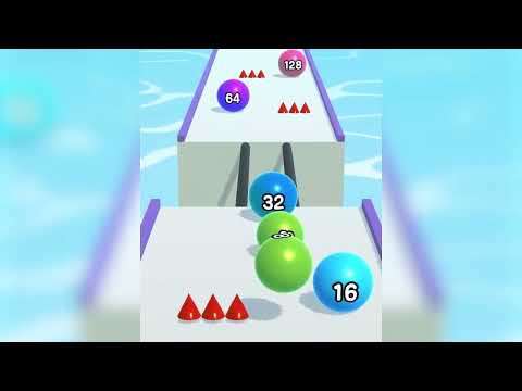 Ball Run 2048: merge number Video