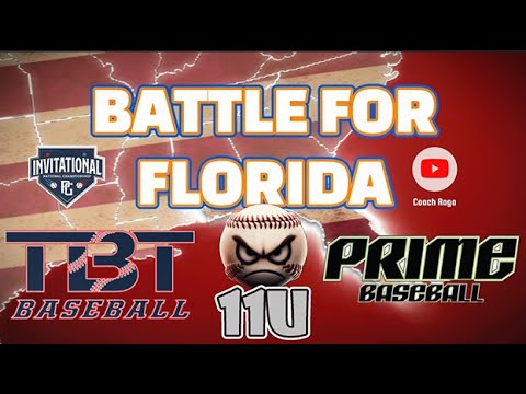 Nationally Ranked #1 Prime vs #7 TBT - intense game for FL bragging rights - 11U PG Invitational