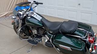1996 Harley-Davidson FLHRI Road King: Start Up & Walkaround