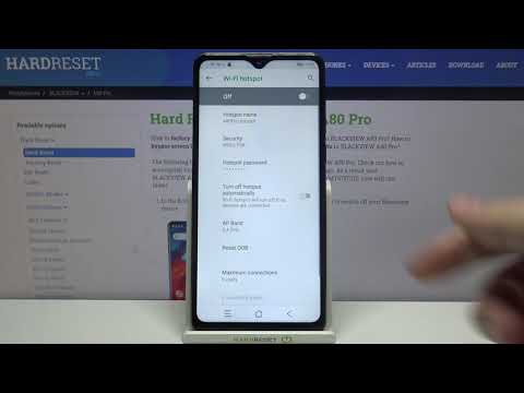 How to Create Portable Hotspot in BLACKVIEW A80 Pro – Network Access Point
