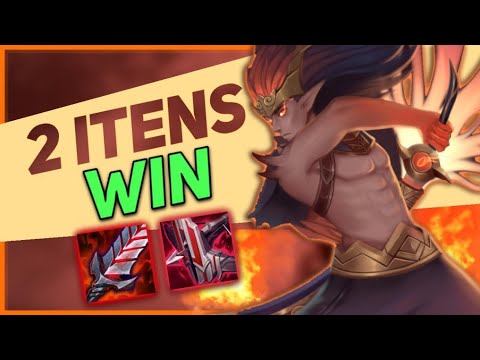 ASSIM Q SE ACABA COM UM JOGO DEPOIS DE FECHAR 2 ITENS - APROVEITE DO MAIOR PICO DE PODER DO YASUO