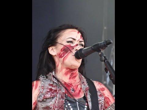 Crystal Viper - Intro + Witch's Mark live @ Sabaton Open Air - 2013 HD