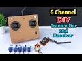 How To Make Transmitter And Receiver At Home For Drone Rc Plane And Rc Car